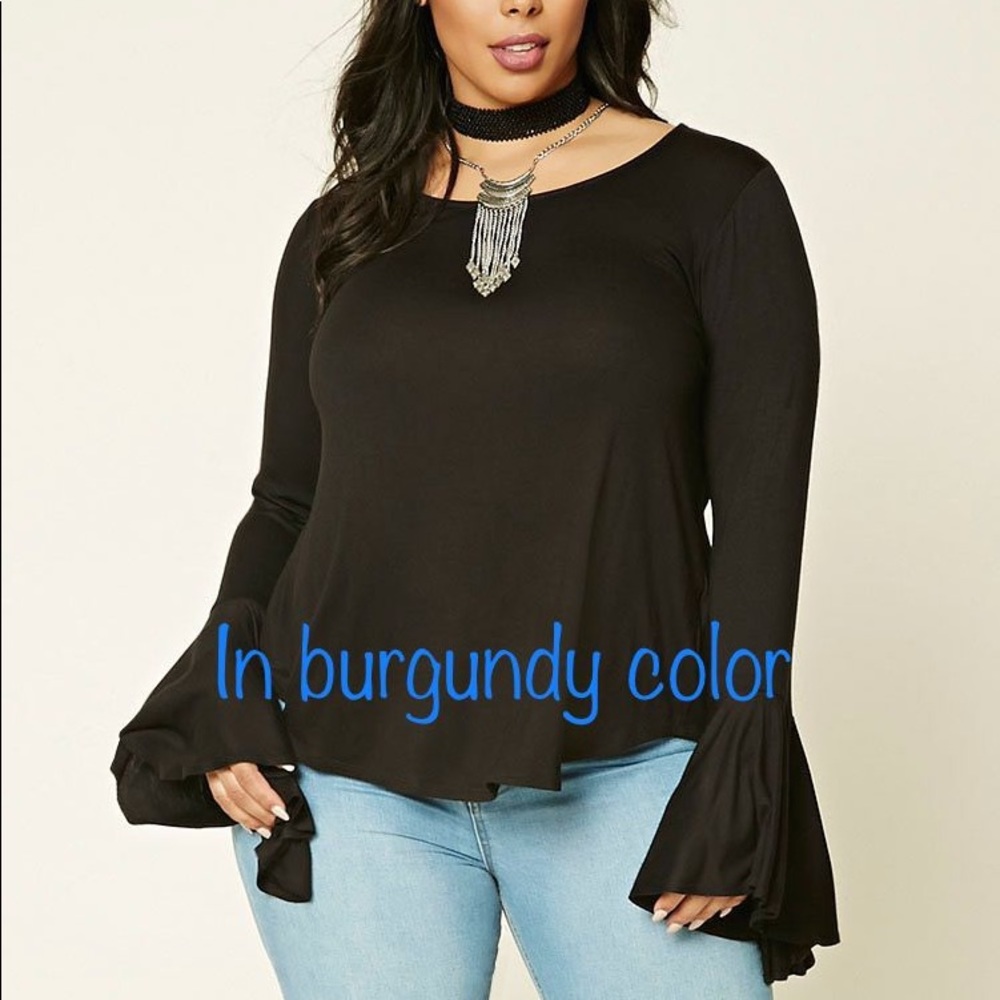 Flutter sleeve top